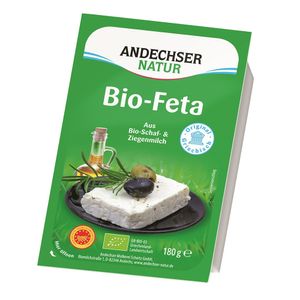 Branza feta BIO Andechser Natur, 45% grasime, 180 g