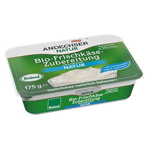 Crema de branza ECO Andechser Natur, 65% grasime, 175 g