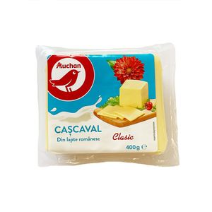 Cascaval clasic Auchan, 400 g