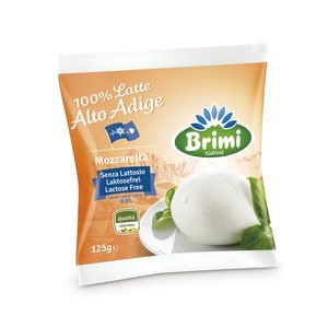 Mozzarella de vaca Brimi, fara lactoza, 125 g