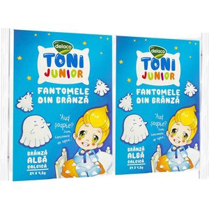 Branza alba din lapte de vaca Delaco Junior, 216 g