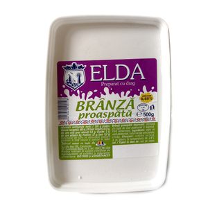 Branza de vaca Elda, proaspata, 500 g