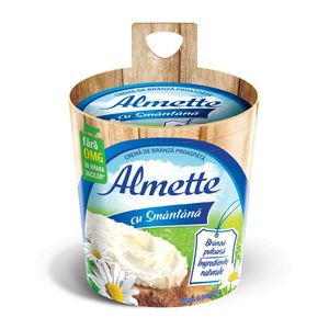 Crema de branza cu smantana Almette, proaspata, 150 g