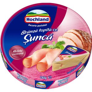 Branza topita cu sunca Hochland, 140 g
