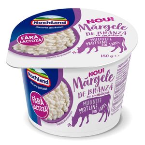 Margele de branza Hochland, fara lactoza, 180 g
