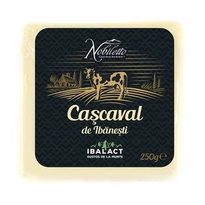 Cascaval de Ibanesti Ibalact Nobiletto, 250 g