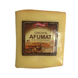 Cascaval afumat Lunca Ilvei, +/- 1 kg