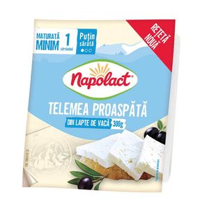 Telemea de vaca Napolact, proaspata, 300 g