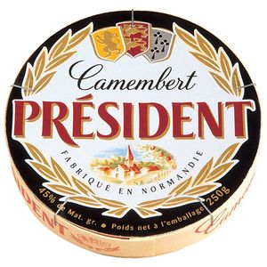 Branza camembert President, 250 g