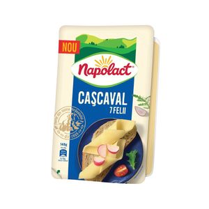 Cascaval felii Napolact, 140 g