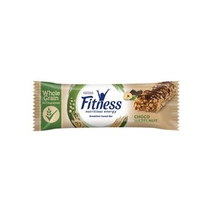 Baton de cereale cu ciocolata si alune de padure Fitness Delice, 22.5g