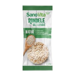 Rondele simple din orez Sano Vita, 56 g