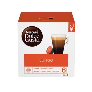 Capsule cafea Nescafe Lungo, compatibile Dolce Gusto, 30 capsule