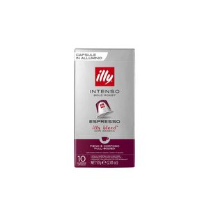 Capsule cafea Illy Espresso Intenso, compatibile Nespresso, 10 capsule
