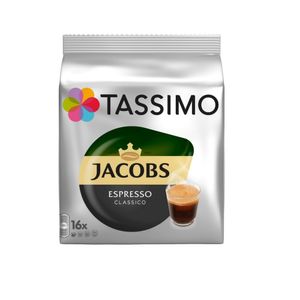 Cafea capsule espresso clasico Jacobs Tassimo, 16 capsule