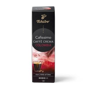 Capsule cafea Tchibo Caffe Crema Colombia, compatibile Cafissimo, 10 capsule