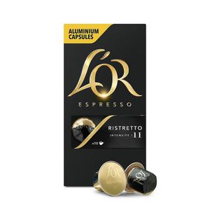 Capsule cafea L'Or Espresso Ristretto, compatibile Nespresso, 10 capsule