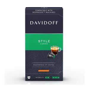 Capsule cafea Davidoff Lungo, compatibile Nespresso, 10 capsule