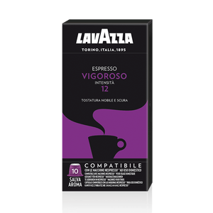 Capsule cafea Lavazza Espresso Vigoroso, compatibile Nespresso, 10 capsule