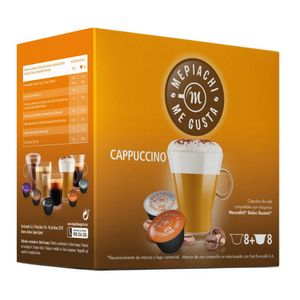 Capsule cafea Oquendo Cappuccino Cortado, compatibile Dolce Gusto, 16 capsule