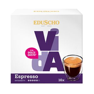 Capsule cafea Eduscho Espresso, compatibile Dolce Gusto, 16 capsule