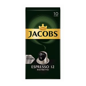 Cafea capsule espresso ristretto Jacobs Nespresso, 10 capsule