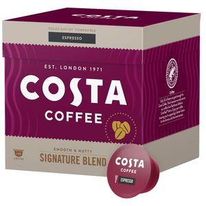 Cafea capsule espresso Costa Coffee Dolce Gusto, 16 capsule