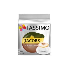 Cafea capsule cappucino Jacobs Tassimo, 8 capsule