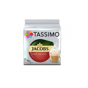 Capsule cafea Jacobs Cafe au Lait, compatibile Tassimo, 16 capsule