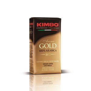 Cafea macinata arabica Kimbo Aroma Gold, 250 g