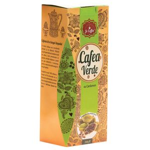 Cafea verde macinata Jo Coffee, aroma de cardamon, 200 g