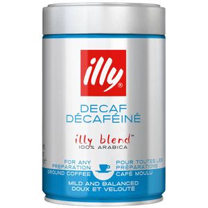 Cafea macinata arabica decafeinizata Illy, 250 g