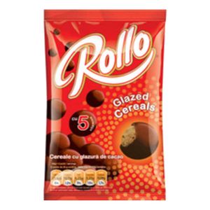 Cereale cu glazura de cacao Rollo, 100 g