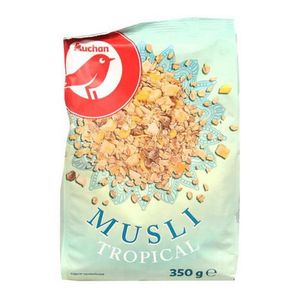 Musli tropical Auchan, 350 g