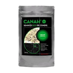 Seminte decorticate de canepa Canah, 500 g