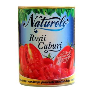 Rosii cuburi Naturelo, 400 g