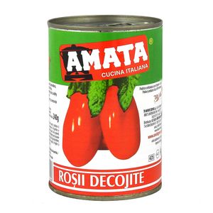 Rosii intregi decojite Amata, 400 g