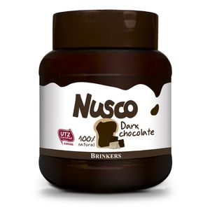 Crema tartinabila ciocolata neagra Nusco Brinkers, 400 g