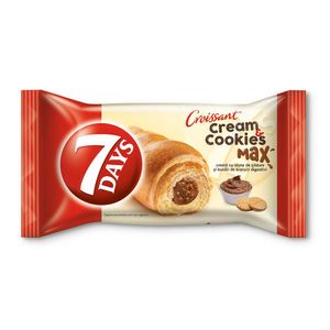Croissant cu umplutura de alune de padure  7 Days, 80 g