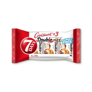 Croissant cacao si vanilie 7 Days, 3 x 80 g