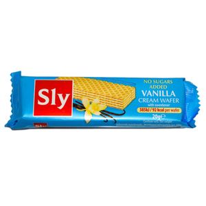 Napolitana cu crema de vanilie Sly, 20 g