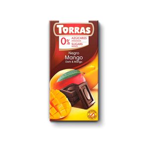 Ciocolata neagra cu mango Torras, 75 g