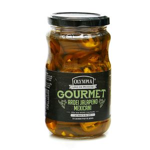 Ardei murati Jalapeno mexicani Olympia, 370 g