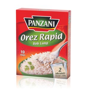 Orez cu bob lung Panzani Rapid, 250 g