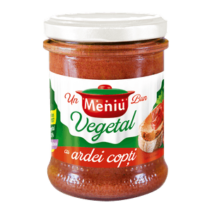 Pasta vegetala cu ardei copti Un Meniu Bun, 180 g