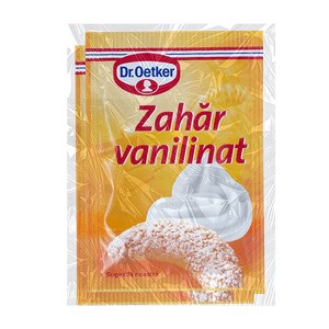 Zahar vanilinat Dr. Oetker 8 g x 4 bucati