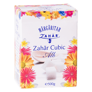 Zahar cubic alb Margaritar Agrana, 500 g