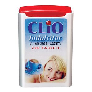 Indulcitor tablete Clio Agrana 200 bucati, 12 g