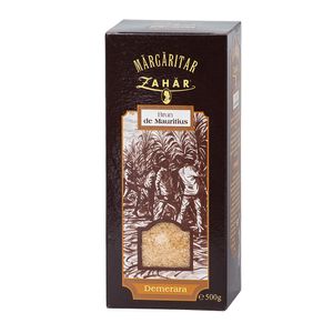 Zahar brun Margaritar de Mauritius, 500 g