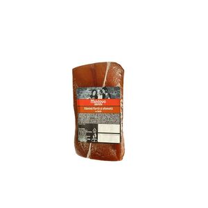 Slanina fiarta si afumata cu boia, +/- 500 g